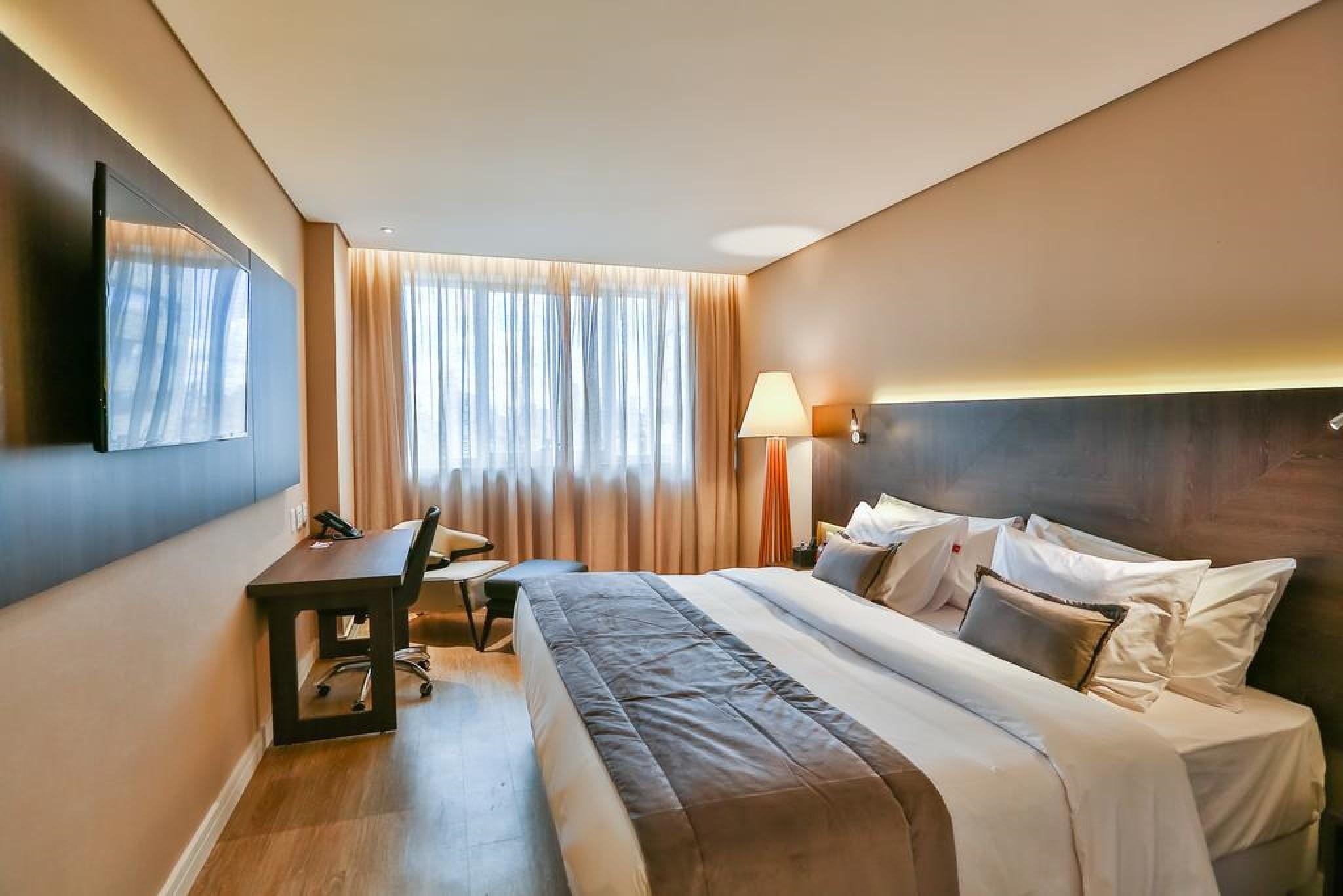 Hotel Clarion Goiânia Orion Extérieur photo A room at the hotel