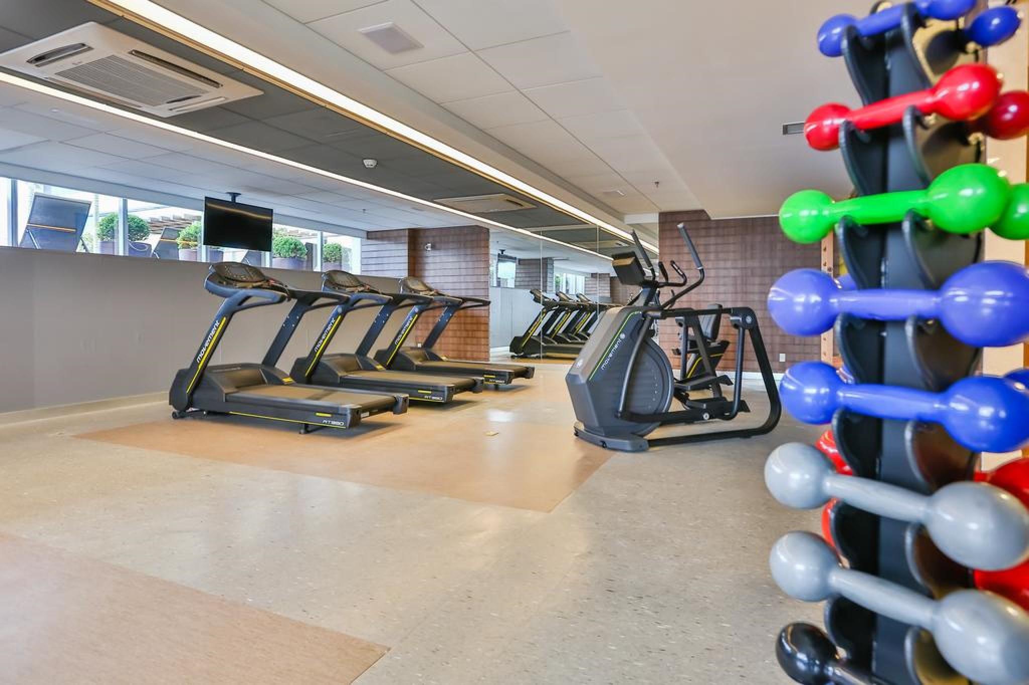 Hotel Clarion Goiânia Orion Extérieur photo The gym at the hotel