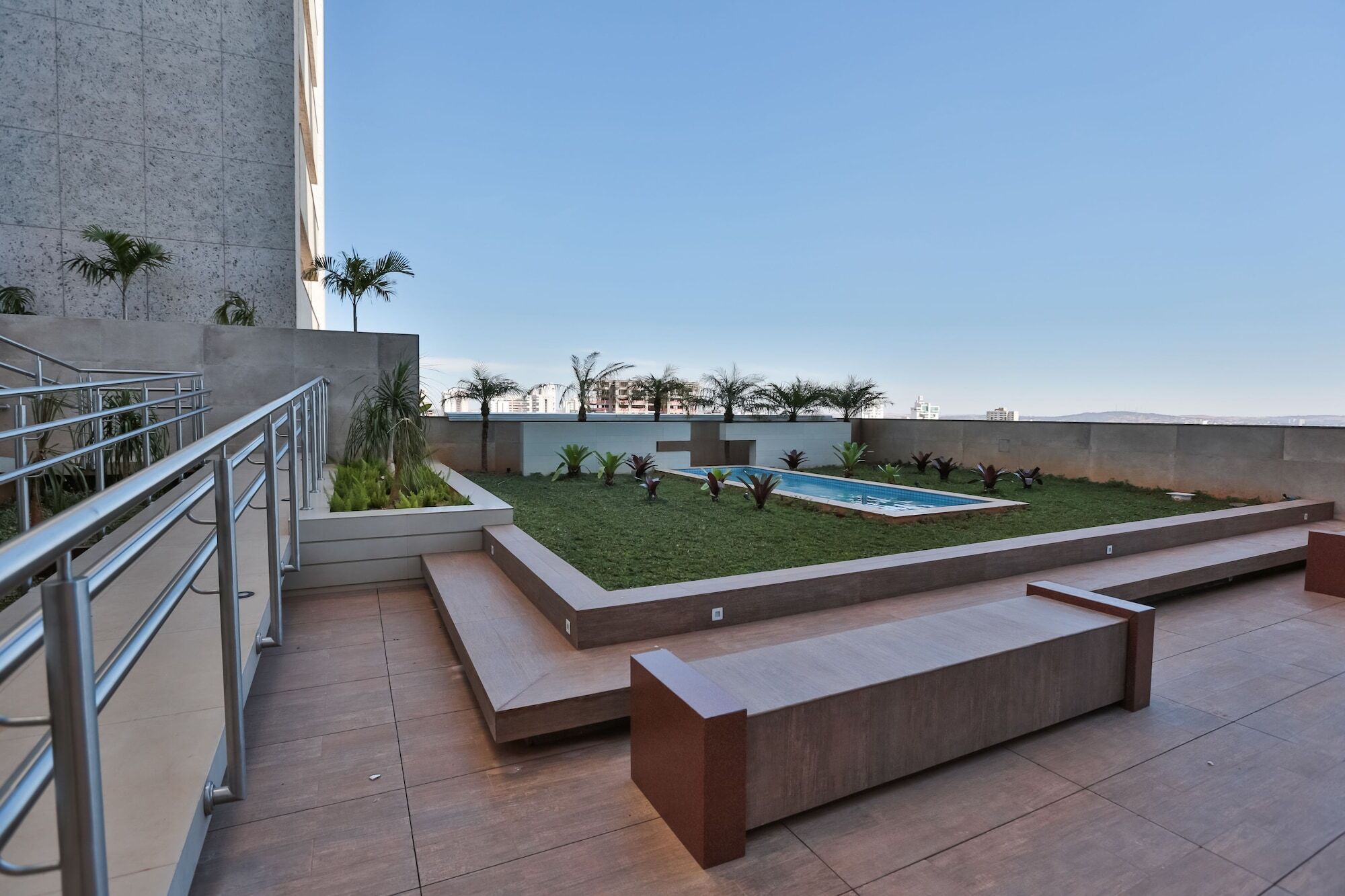 Hotel Clarion Goiânia Orion Extérieur photo Rooftop garden